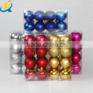 Popular Promotion Plastic Custom Christmas Ball Ornament thumbnail-1