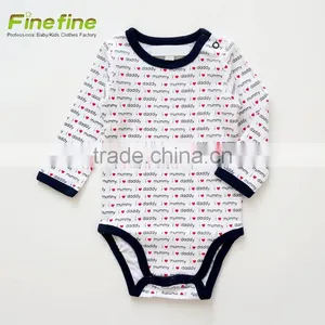 Newest Baby Clothes Leopard Fashionable Custom Baby Romper thumbnail-3