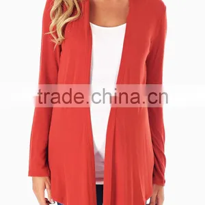 RUST MATERNITY CARDIGAN thumbnail-1
