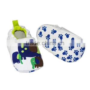 Elephant Printed Cotton Baby Footwear thumbnail-4