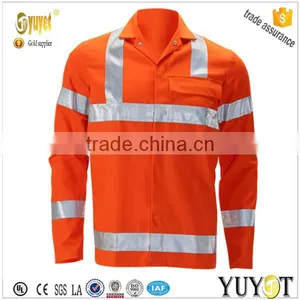 Dustproof Fluorescent Quick Dry Top Quality T/C Work Clothes thumbnail-1