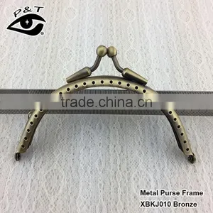 11CM Half Round Shape Bronze Color With Holes Metal Purse Frames for Handbags thumbnail-4