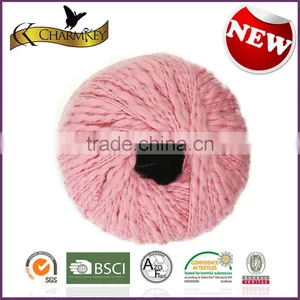 Charmkey Fancy Knitting Yarn Natural Fiber Yarn Cotton Yarn for Sweaters thumbnail-3