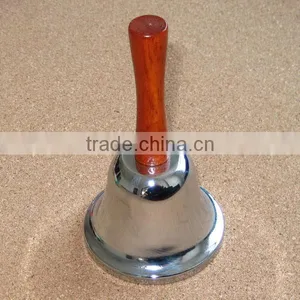 Wooden Handle Antique Bell thumbnail-1