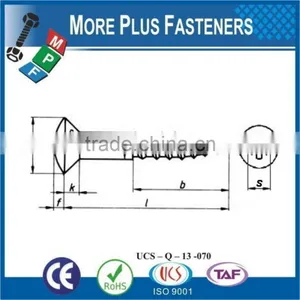Made in Taiwan Metric Pozi Stainless Steel Zinc Plated Countersunk Wood Screw thumbnail-2