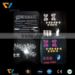 Colorful Laser Reflective Heat Transfer Printing Vinyl Film for t Shirts and Shoes Logo thumbnail-6