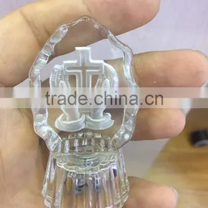 Wholesale Glitta Fashion Wedding Gifts for Guests Christianity Jesus Christian Crystal Gift Wedding Favors JC-CC-01 thumbnail-6