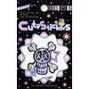 Smile Skull Design Custom Glitter Stickers Printing With Non - Toxic Ink for Window thumbnail-1