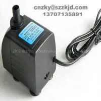 2015 Ultra-quiet ZP3-800L/H Flow DC 24V Fish Pumps 4M Head Submersible thumbnail-1