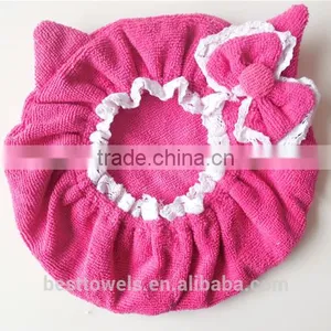 Children Microfiber Elastic Hair Bands With Bow thumbnail-2