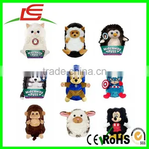 Custom Open up to Play Curl up Hide Away Soft Stuffed Animals Toys With Every Shape and Size thumbnail-2