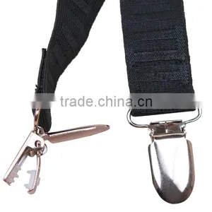 4 Straight Y Stirrup Footloop Style Unifrom Shirt Stays Shirt Holders Keep Shirt Tucked In Suspender Garters thumbnail-2