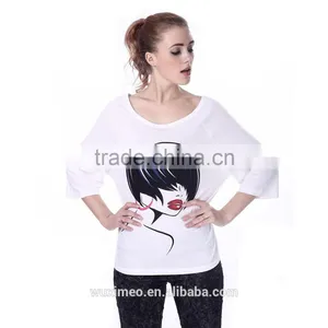 New Coming Updated 100% Cotton Lady t Shirt thumbnail-1