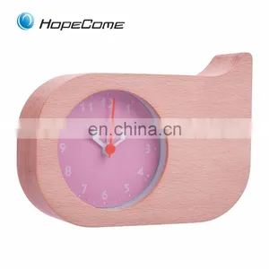 Consumable DIY Hot Selling Table Wooden Alarm Clock thumbnail-6