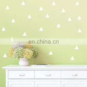 Ins Style Triangle Shape Vinyl Wall Sticker Children Room Home Decoration Mural Roon Decal thumbnail-1