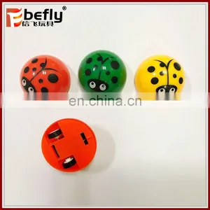 Promotional Insect Pattern Caspule Pull Back Ball Toy thumbnail-1