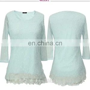 Autumn Long Sleeve Latest Woolen Sweater Designs for Ladies thumbnail-5