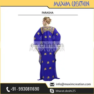 Latest Party Wear Farasha Caftan Dress For Arabian Women thumbnail-4
