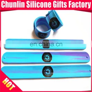 Custom Printed Silicone Slap Wristbands thumbnail-2