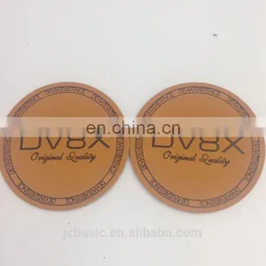 Pu Label Maker Custom Embossed Jeans Leather Patch Label thumbnail-2