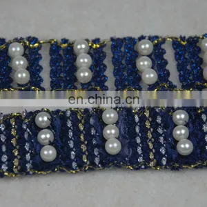 Italian Design Pearl Beads Trim for Dresses Decoration thumbnail-6