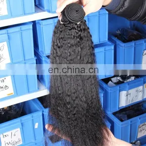Yotchoi Factory Wholesale Premium Weaving Natural Hair Extensions Virgin Brazilian Qingdao Hair thumbnail-2
