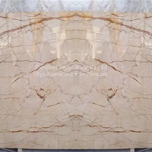 Sofitel Gold Marble Slabs Imperial Marble Tiles thumbnail-2