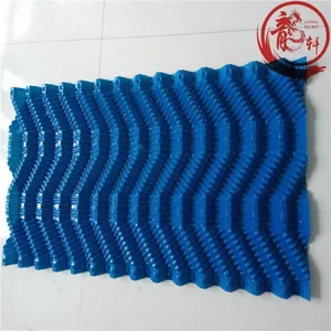 Pvc Cross Flow Cooling Tower Fill Frp Cooling Tower Filter 500*1000mm thumbnail-1