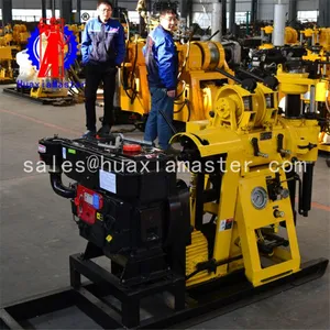 HZ-200Y Full Hydraulic Core Drilling Rig Borehole Drilling Machine Can Drill 200m Depth thumbnail-1