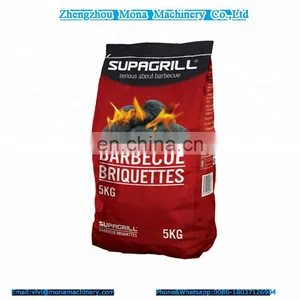 Factory Price Charcoal Roasted Coffee Packing Machine Made in China Coal Bag BBQ BAGS Shape Bags thumbnail-1