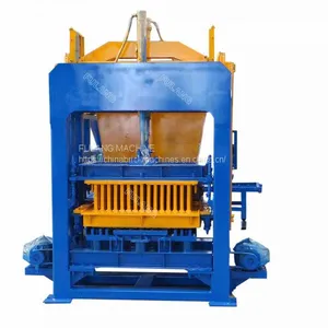 Fully Automatic Concrete Cement Fly Ash Hollow Solid Building Brick Block Road Paver Making Machinery thumbnail-1