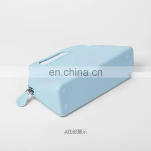 Women Tote Purse Handbag Multi Useful Silicone Cosmetic Pouch Ladies Clutch Wallet thumbnail-7