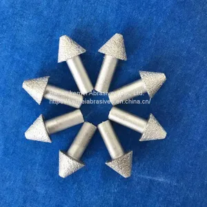 Brazed Diamond Grinding Head Brazed Cone Grinding Head Diamond Grinding Head Cast Iron Processing Grinding Head thumbnail-1