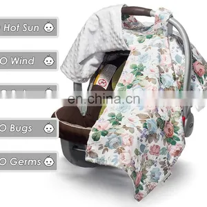 Winter 3 IN 1Warm Nursing Scarf Cover Up Apron for Breastfeeding and Baby Car Seat Carseat Canopy Nursing Baby Shower Gift thumbnail-4