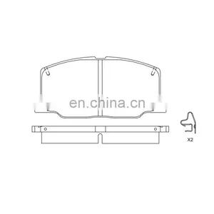Brake Pads for TOYOTA OE D356 GDB798 D2065 A-236K 04465-20050 thumbnail-1