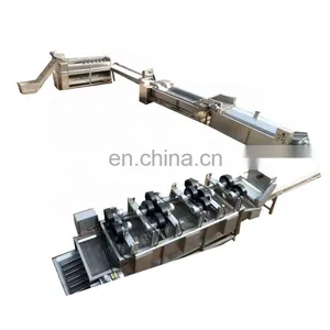 500kg per Hour Kfc Machine French Fries Slicer Machine Gas Fry Fries Machine Plant thumbnail-2