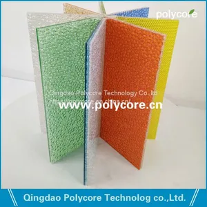 Light Weight Light Transmission Waterproof Fireproof PC Honeycomb Composite Panel thumbnail-1