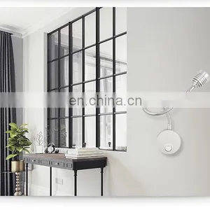 Led 1w 110v 220v Wall Mounted Hotel Bedroom Bed Headboard Warm White and Cool White Reading Lamp thumbnail-4