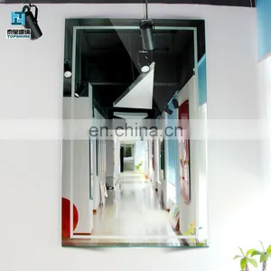 Frameless Large Size Rectangular Wall Plain Gym Safety Mirrors thumbnail-1