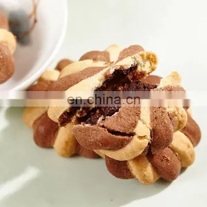 Chocolate Filled Biscuits Machine Double Filling Cookies Making Machine thumbnail-3