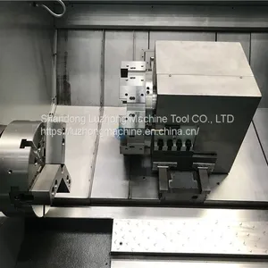 TCK500 Multi Purpose High Speed Slant Bed Linear Rail Lathe Machine Heavy Duty Lathe thumbnail-5