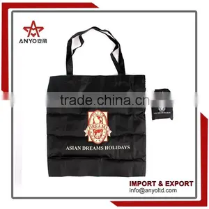 Customize Service Acceptable Foldable Polyester Shopping Bag thumbnail-1