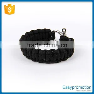 Hot Promotion Paracord Survival Bracelet With Log/adjustable Survival Bracelet Wholesale thumbnail-5