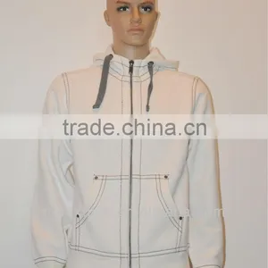 Heavy Stitches Fleece Hoody Sweater thumbnail-1