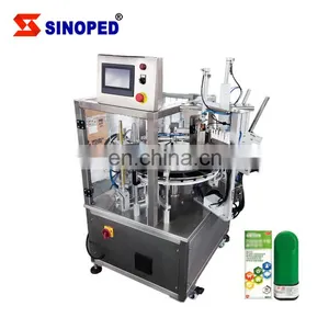 Vertical Cheap Price Automatic Water Bottles Packing Semi Auto Rotary Cartoning Machine For Cosmetic thumbnail-1