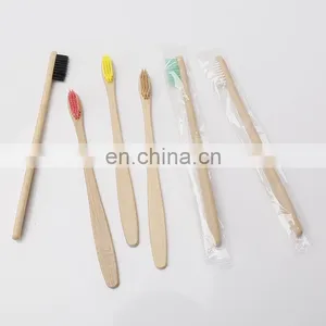 100% Natural Bamboo Toothbrush, Biodegradable and Reusable Bamboo Toothbrush thumbnail-2