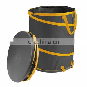 Heavy Duty Waterproof Outdoor Leaf Pop up Garden Waste Bag With Handles thumbnail-2