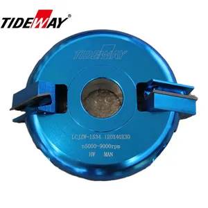 TIDEWAY Woodworking Adjustable Bevel Shaper Cutter Head In Carbon Steel Or Aluminum thumbnail-2
