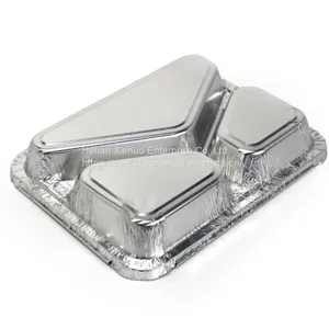 Small Aluminum Container Disposable Aluminum Foil Food Container for Sale thumbnail-3