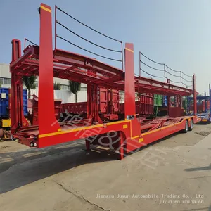 Export Price of Semi-trailers to Russia 8-digit Vehicle Transport Semi-trailer thumbnail-3